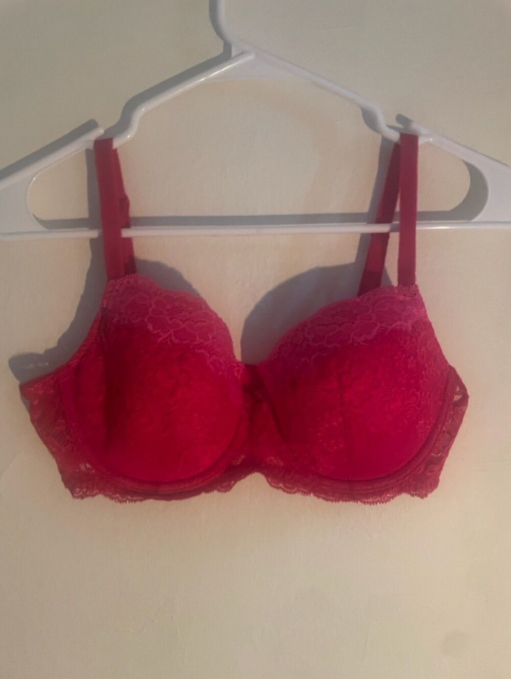 Victoria's Secret NWT Red Dream Angels Bra Lightly Lined 36C